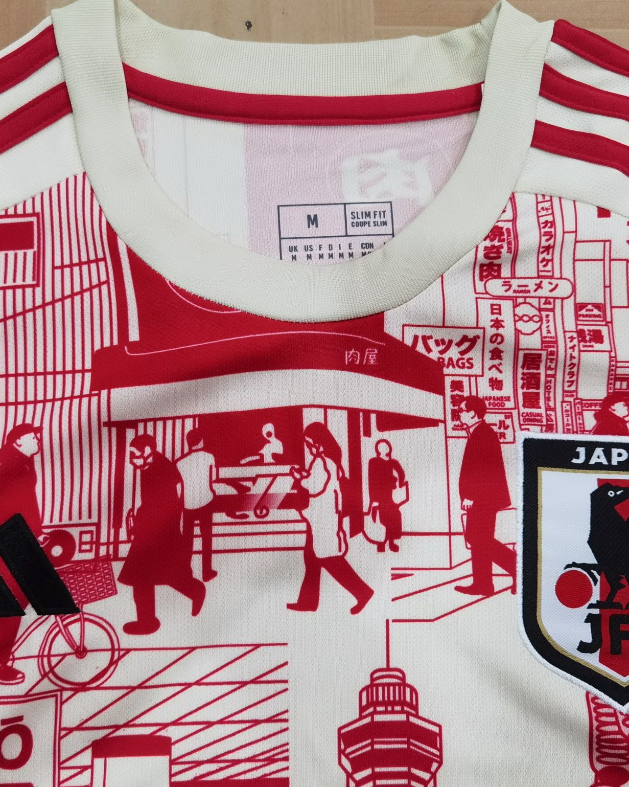 Japan 2023/24 Tokyo Red/White Jersey