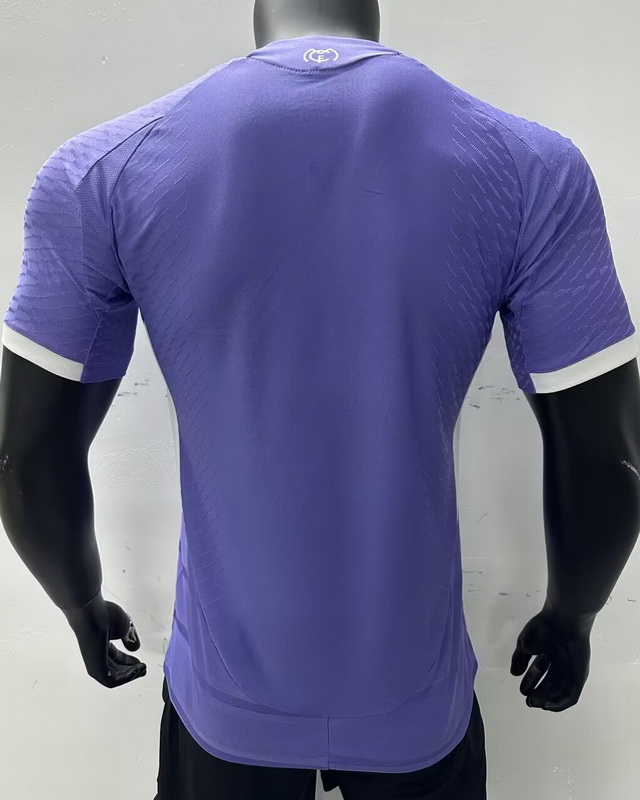 Real Madrid 2024/25 Away Purple Soccer Jersey (Player Version)