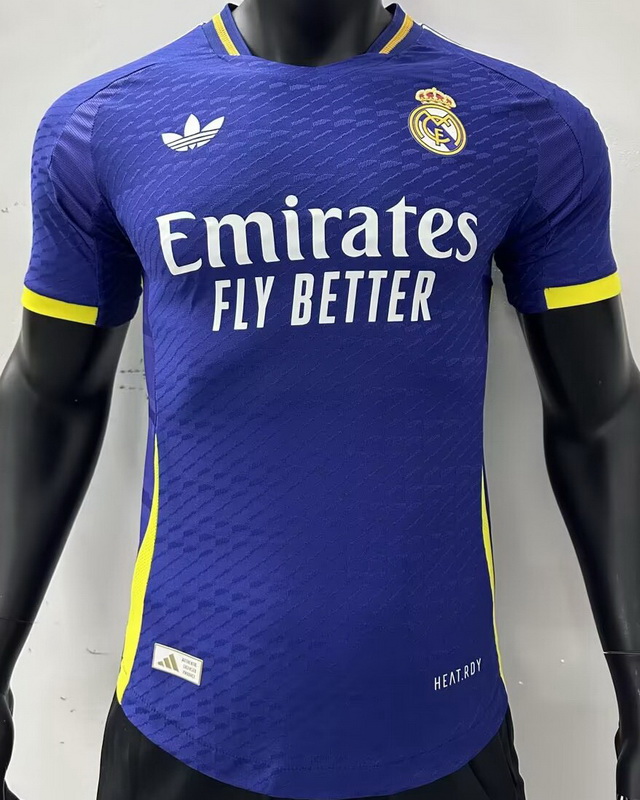 Real Madrid 2024/25 Blue Soccer Jersey (Player Version)