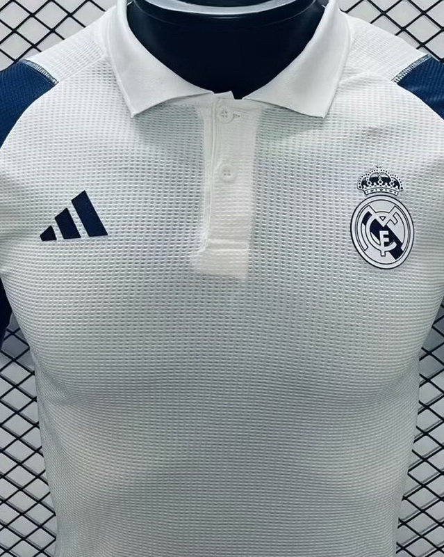Real Madrid 2024/25 Training White Jersey (Player Version)