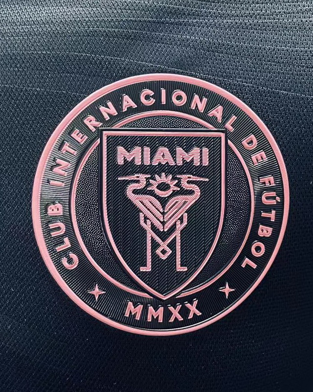 Inter Miami 2024/25 Away Black Soccer Jersey (Player Version)