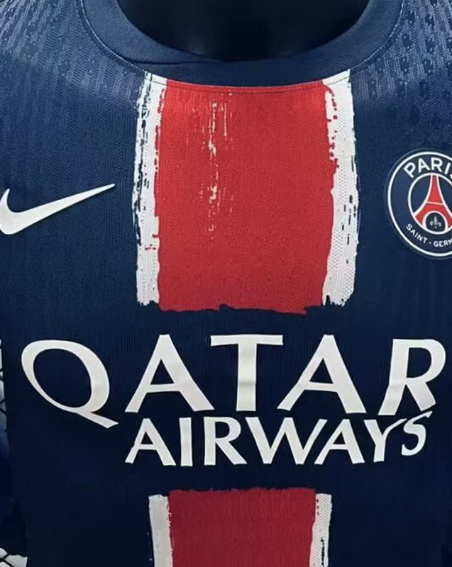Paris St Germain 2024/25 Home Long Sleeve Jersey (Player)