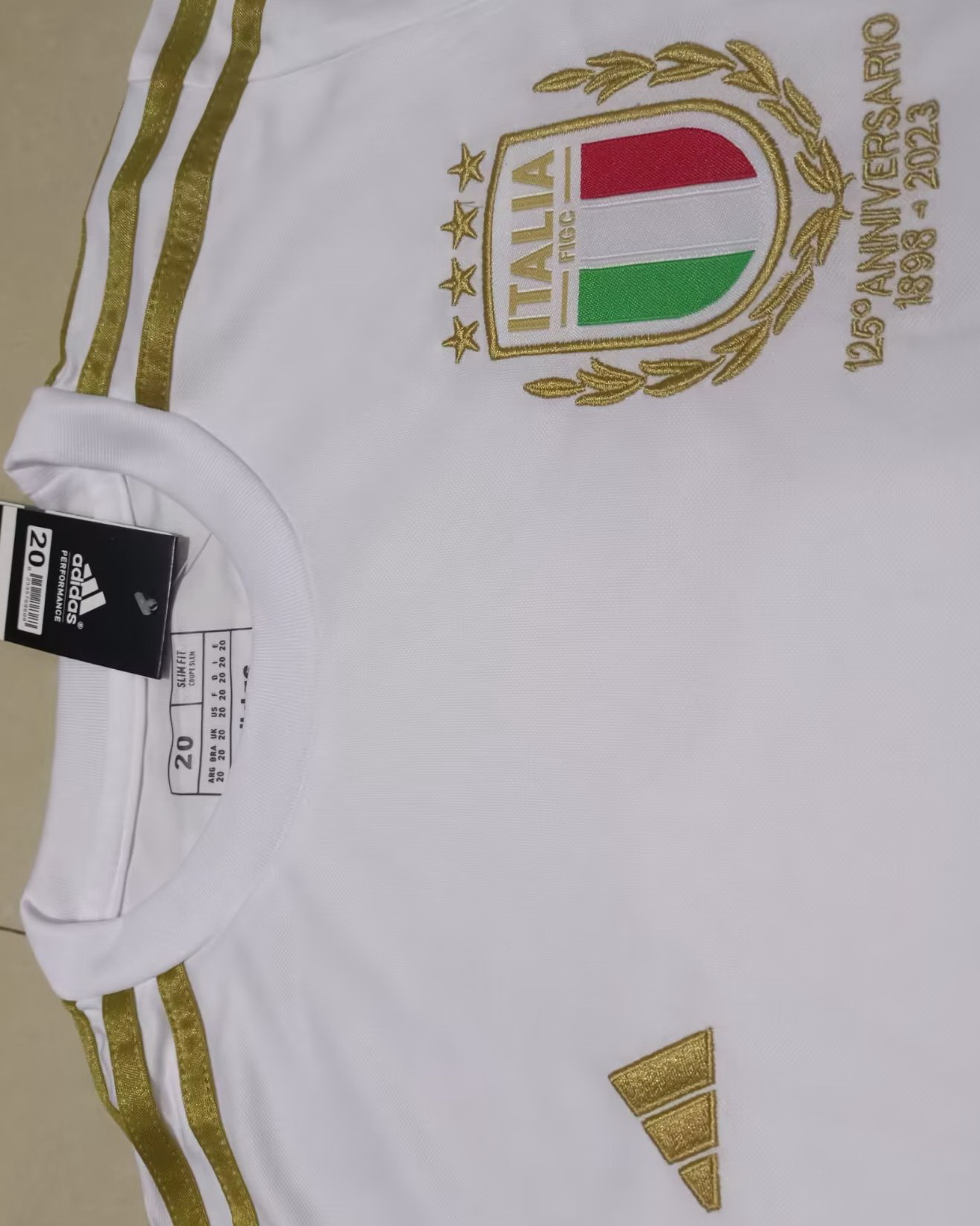 Kid Italy 125 Years Anniversary Soccer Kit