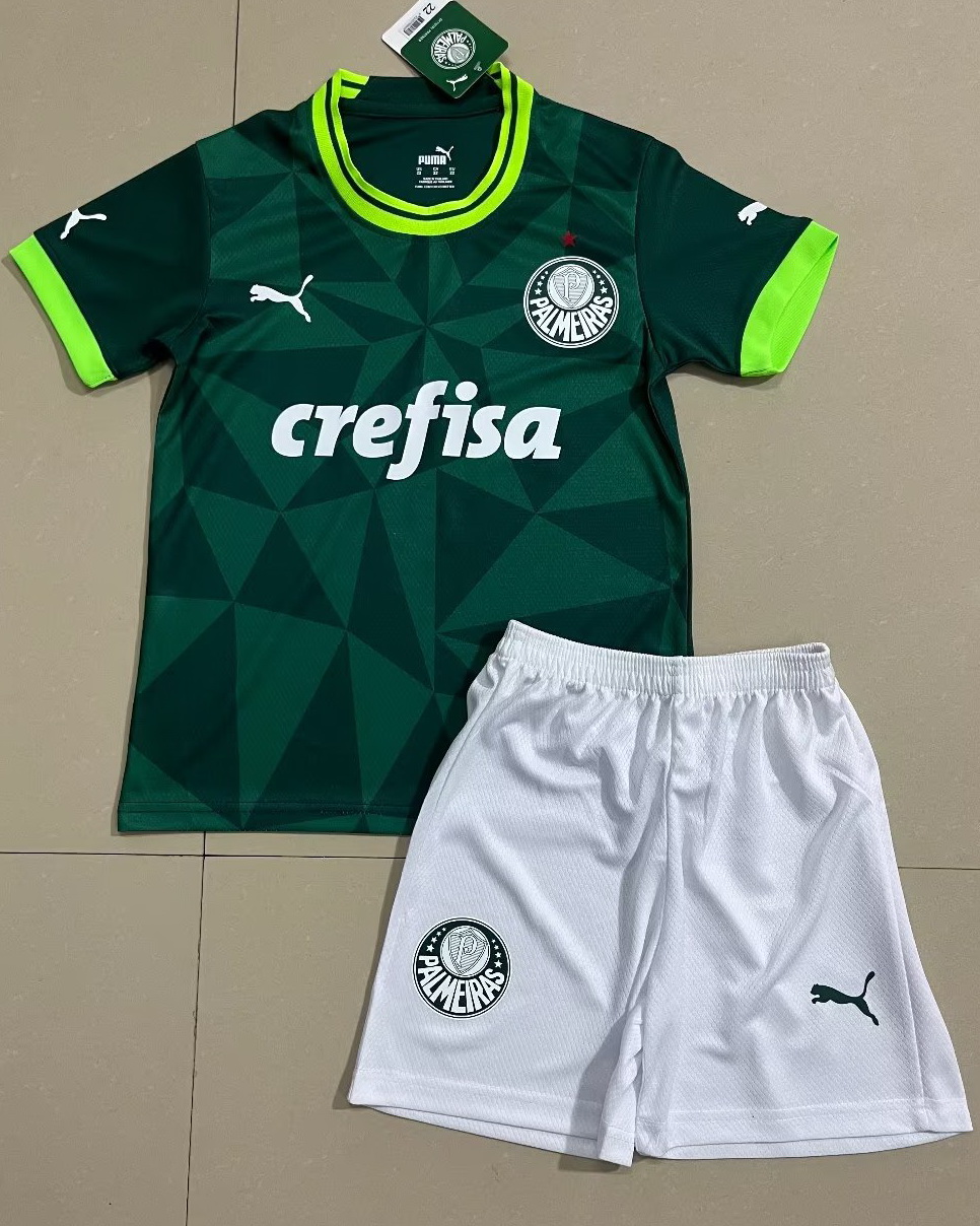 Kid Palmeiras 2023/24 Home Soccer Kit