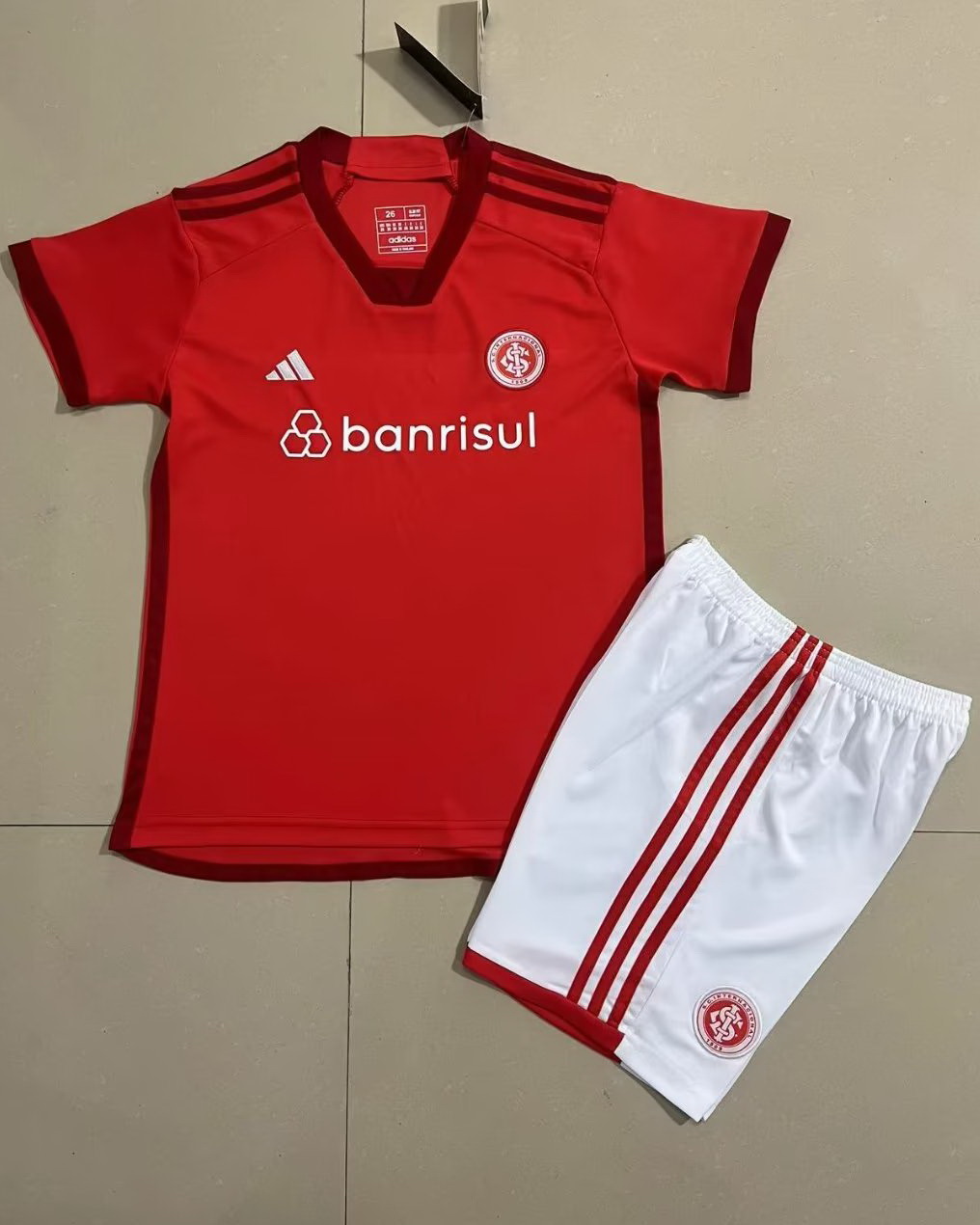 Kid SC Internacional 2023/24 Home Soccer Kit