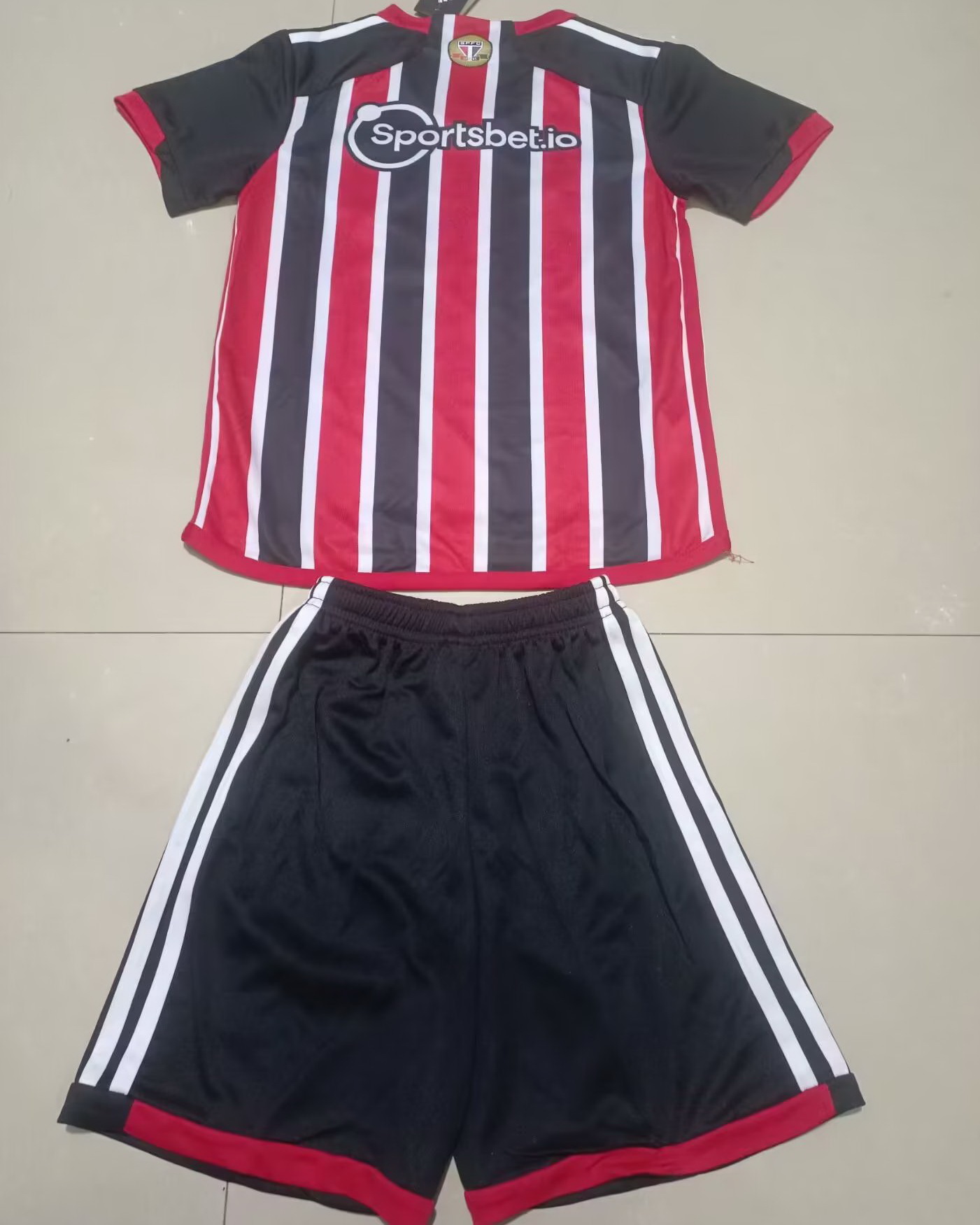Kid Sao Paulo 2023/24 Away Soccer Kit
