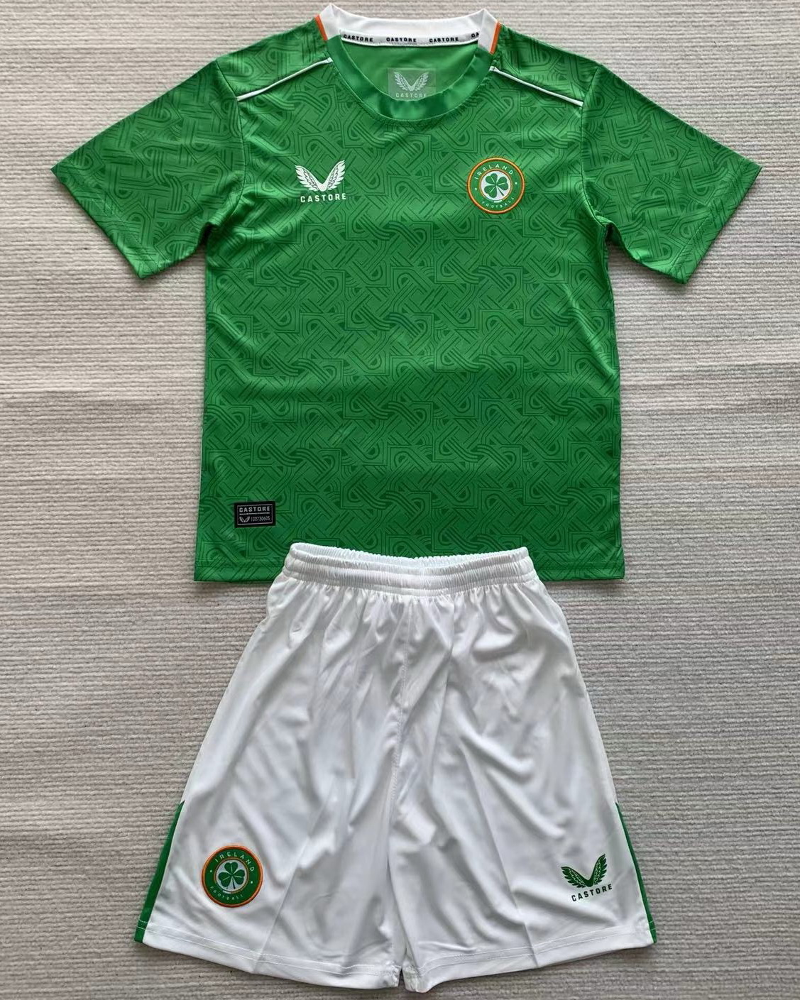 Kid Ireland 2024/25 Home Soccer Jersey Kit