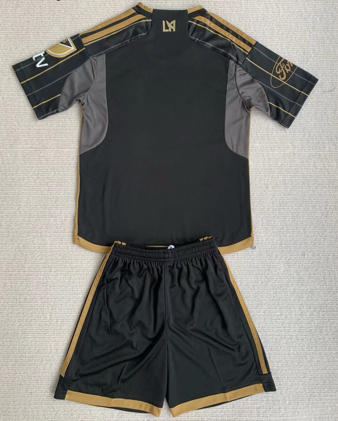 Kid Los Angeles FC 2024/25 Home Soccer Jersey Kit