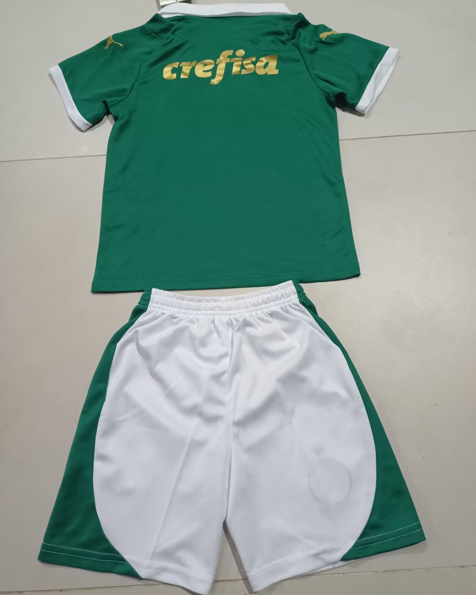 Kid Palmeiras 2024/25 Home Soccer Jersey Kit