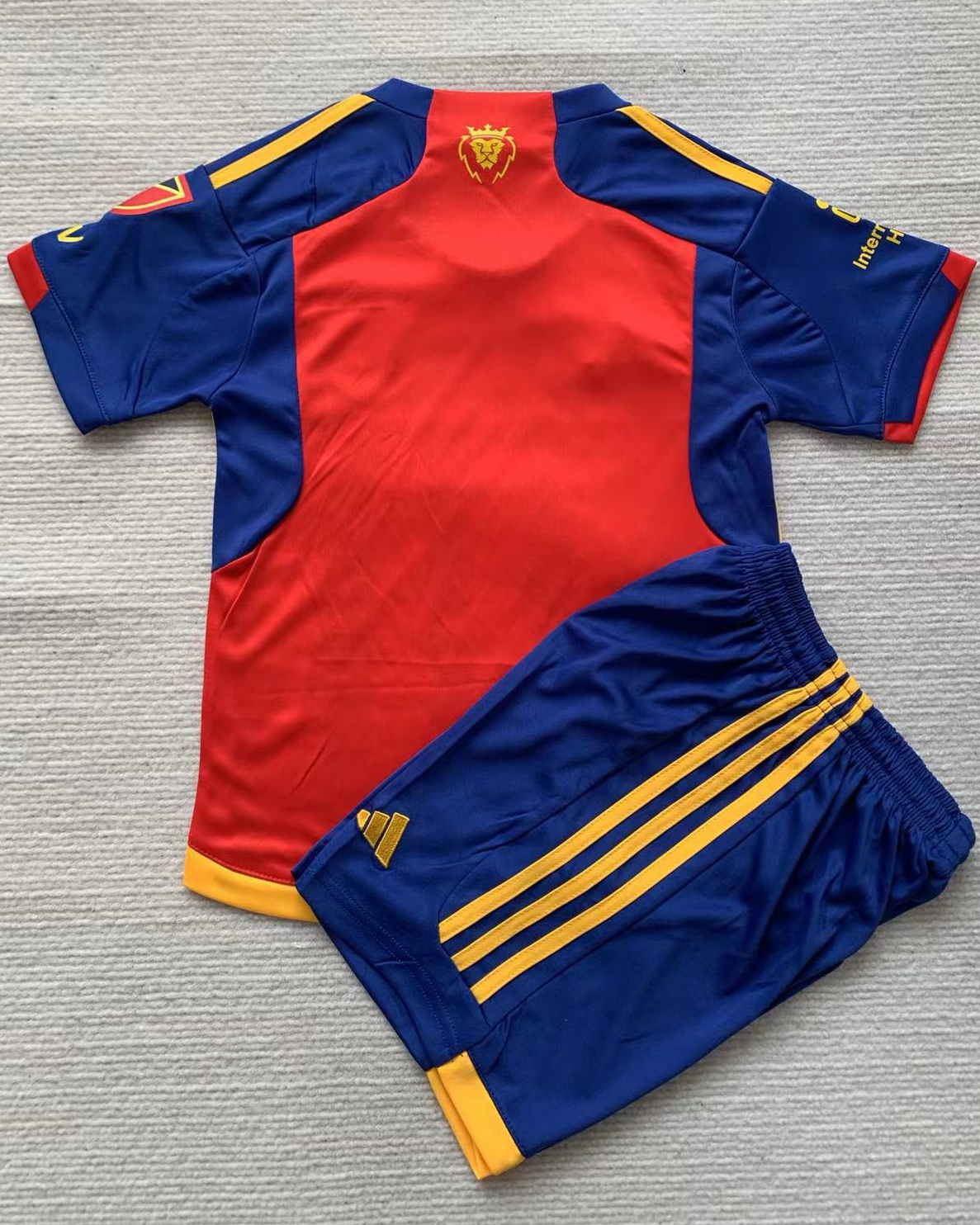Kid Real Salt Lake 2024/25 Home Soccer Jersey Kit