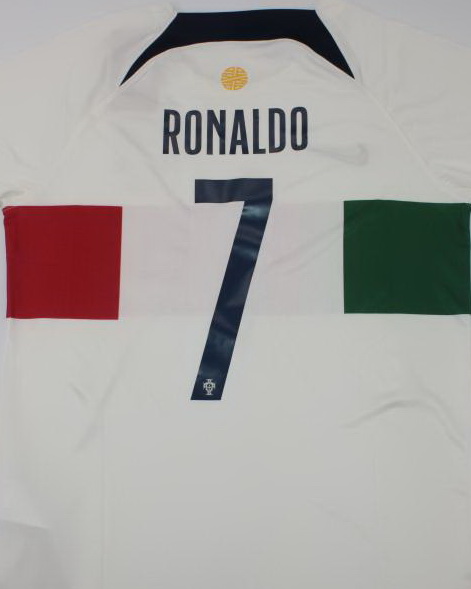 Portugal 2022/23 Away White Soccer Jersey