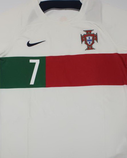 Portugal 2022/23 Away White Soccer Jersey