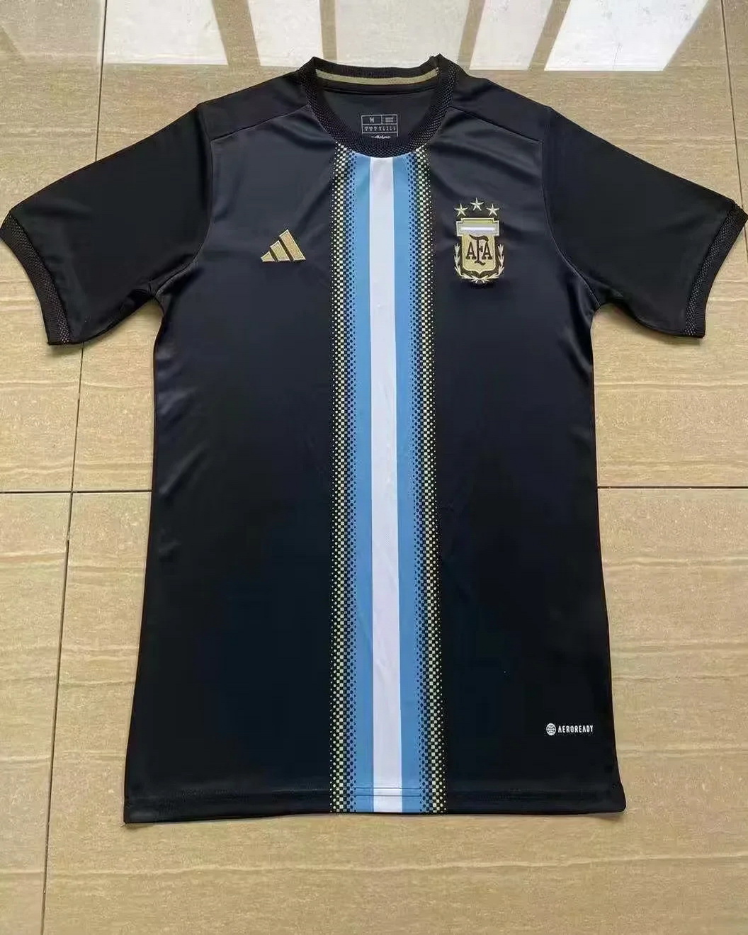 Argentina 2023/24 Special Black/Blue Soccer Jersey