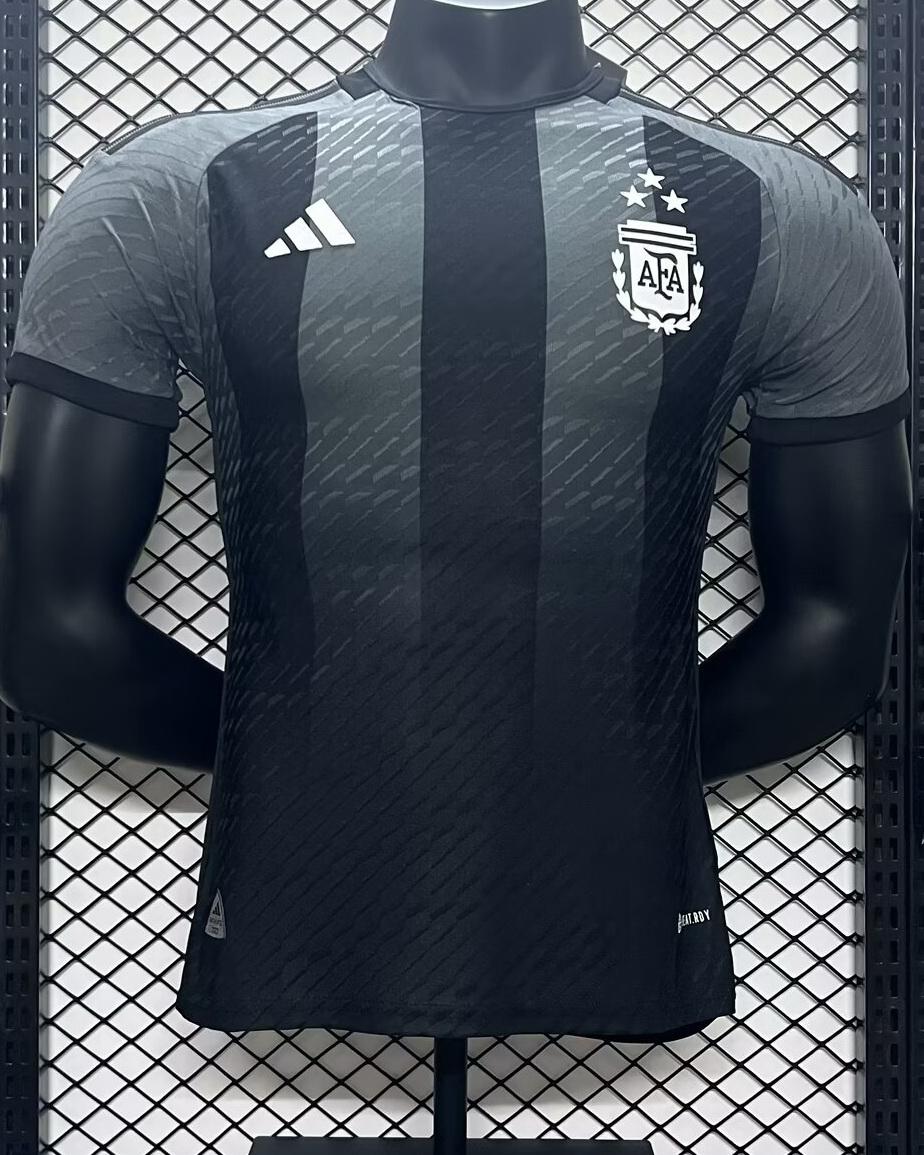 Argentina 2023/24 Special Gray/Black Jersey (Player Version)