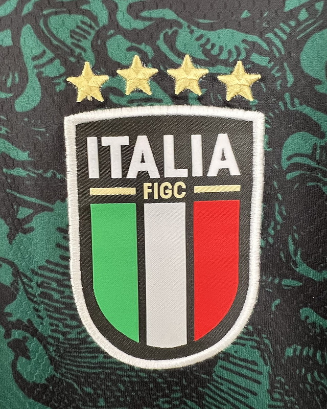 Italy 2023/24 Special Green/Black Soccer Jersey