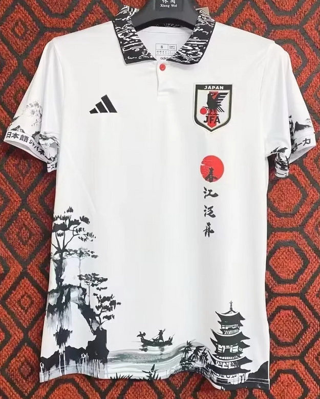 Japan 2023/24 Special White/Black Jersey