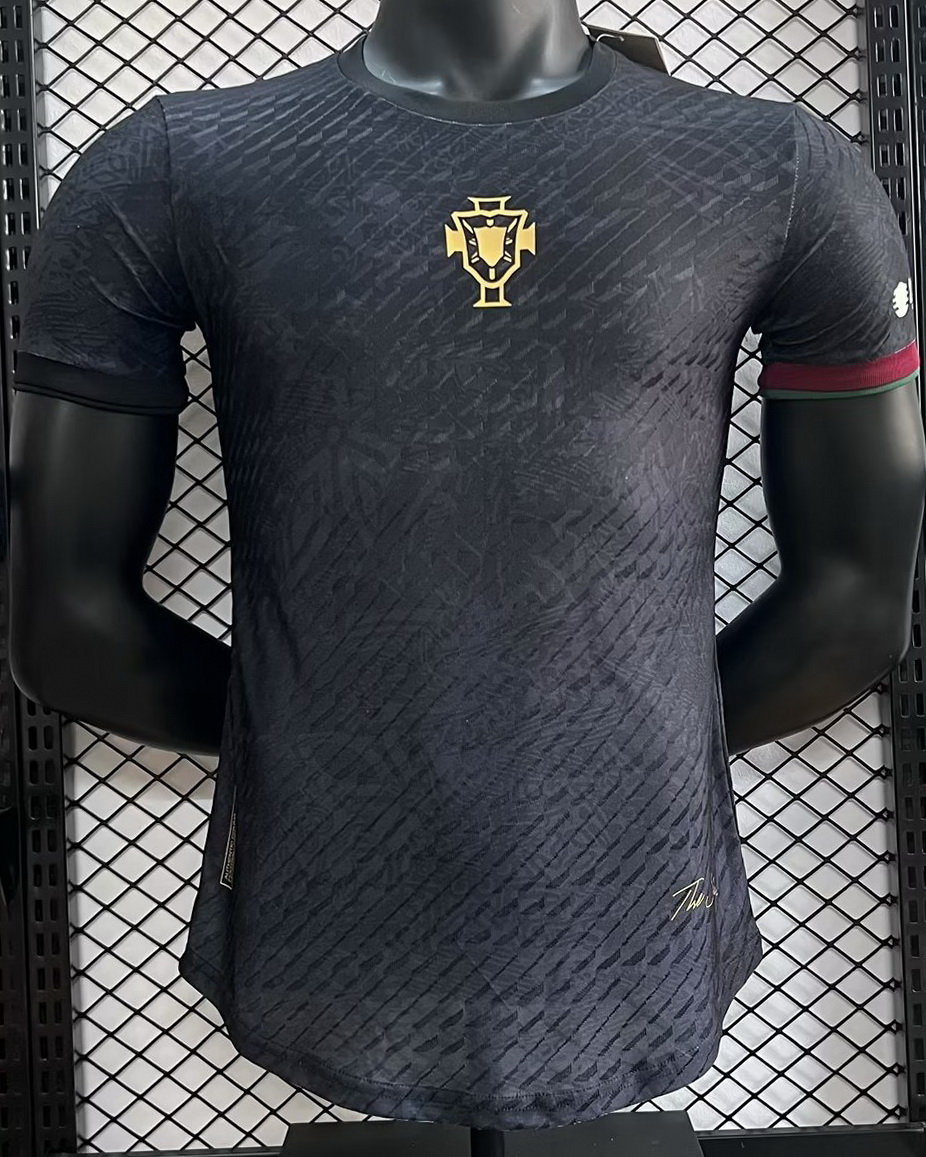 Portugal 2023/24 Special Black Soccer Jersey (Player Version)