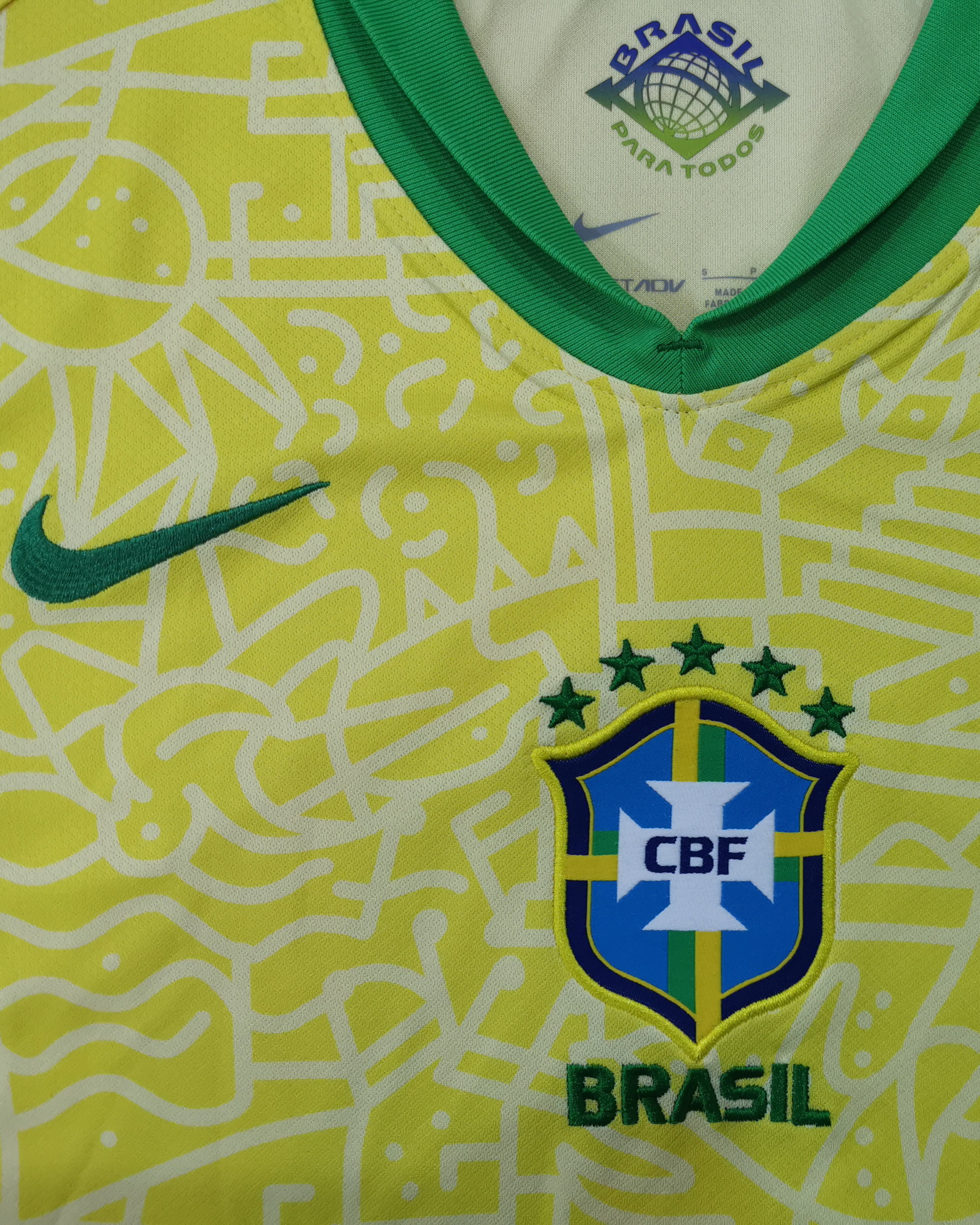 Brazil 2024/25 Home Soccer Jersey