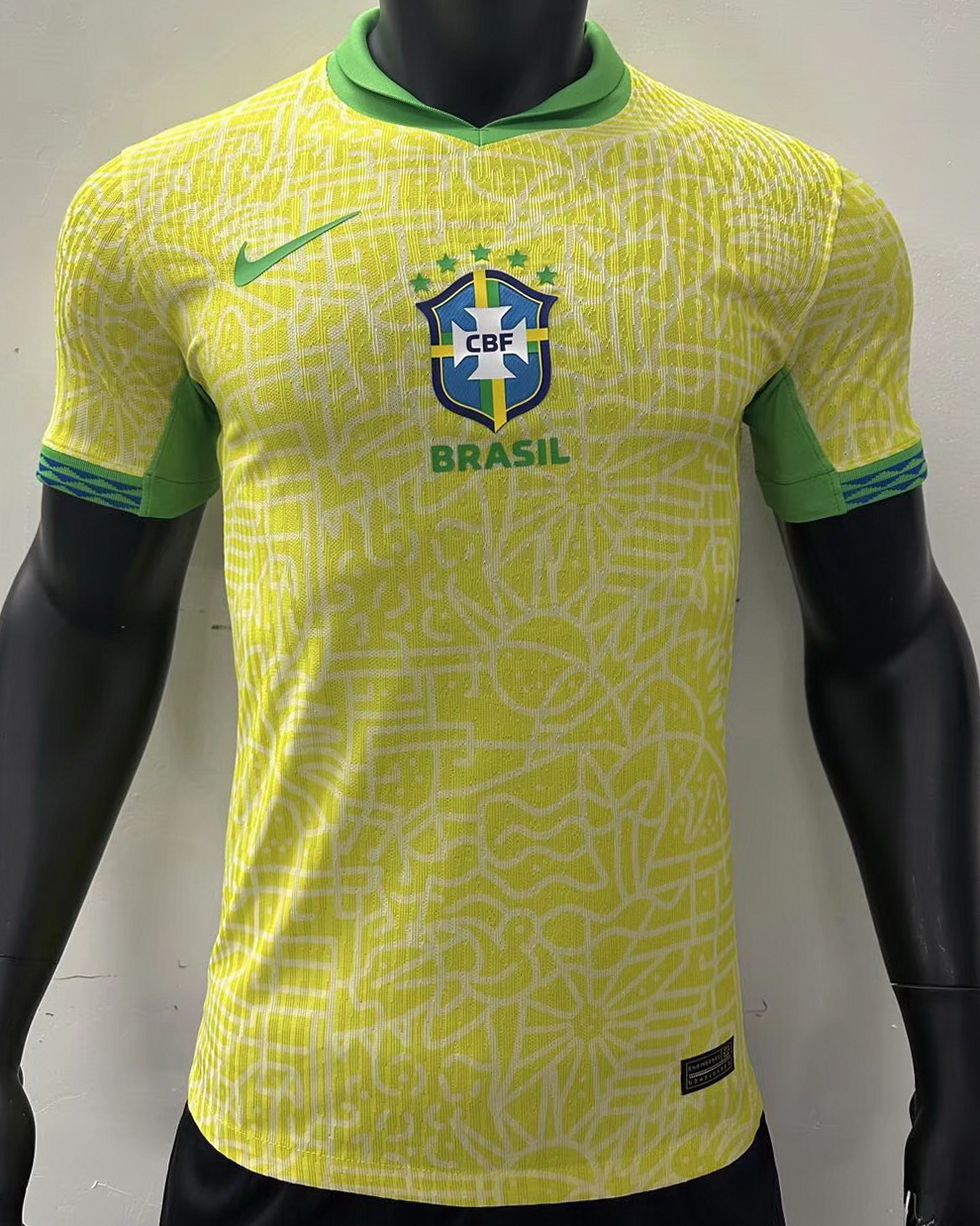 Brazil 2024/25 Home Soccer Jersey (Player Version)