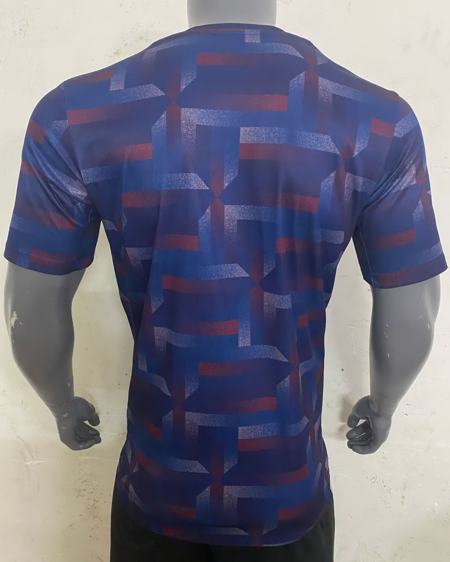 England 2024/25 Blue/Red Training Soccer Jersey