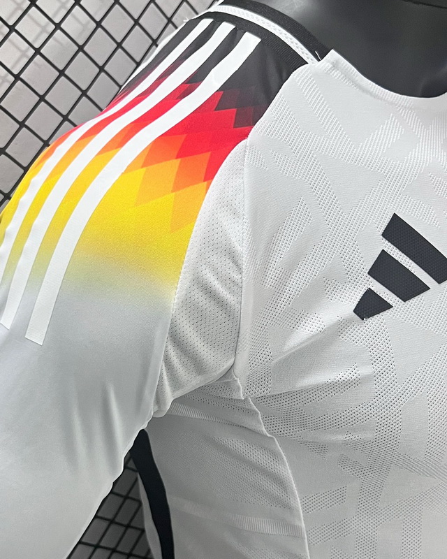 Germany 2024 Euro Cup Home Long Sleeve Jersey (Player Version)