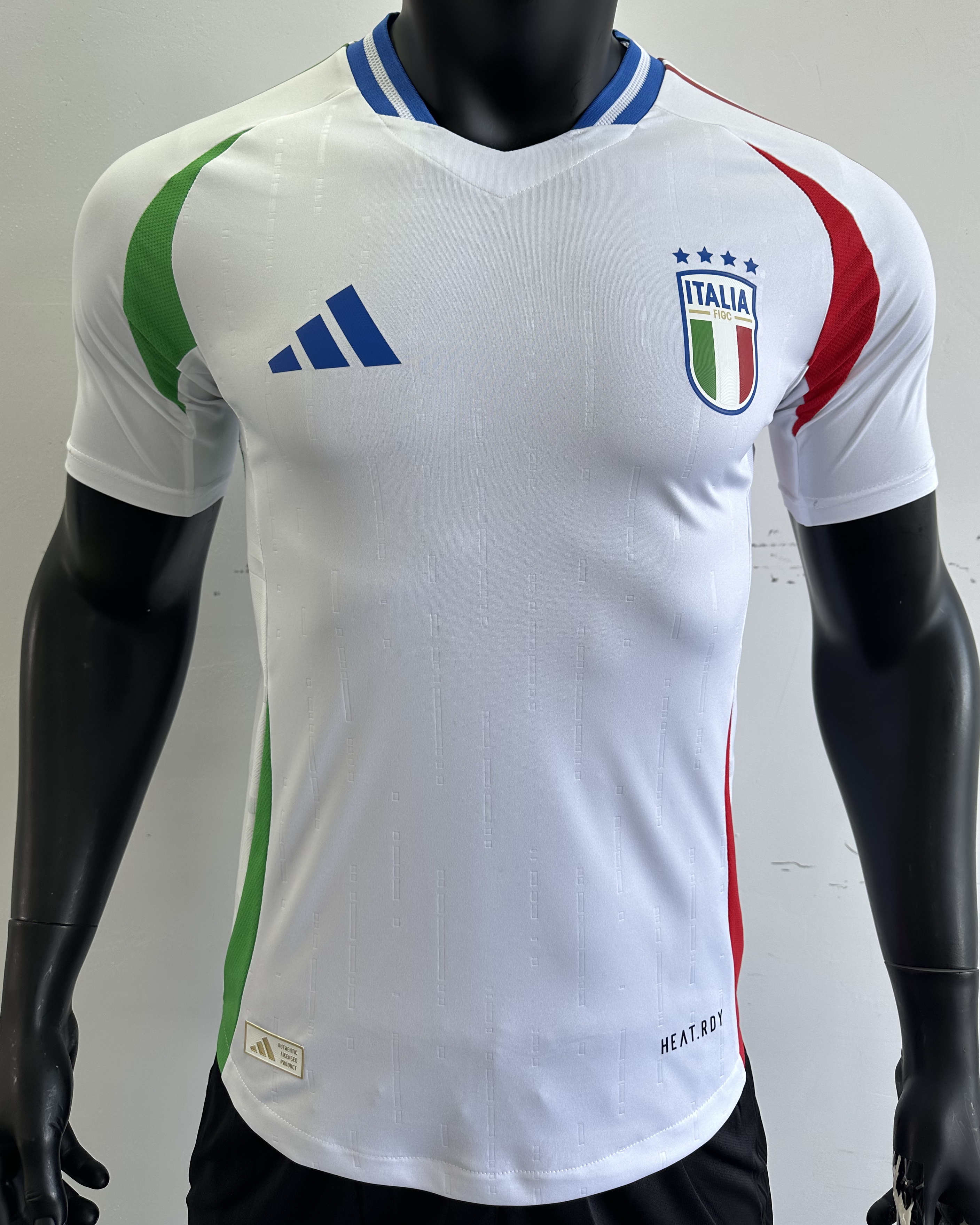 Italy 2024/25 Away White Soccer Jersey (Player Version)