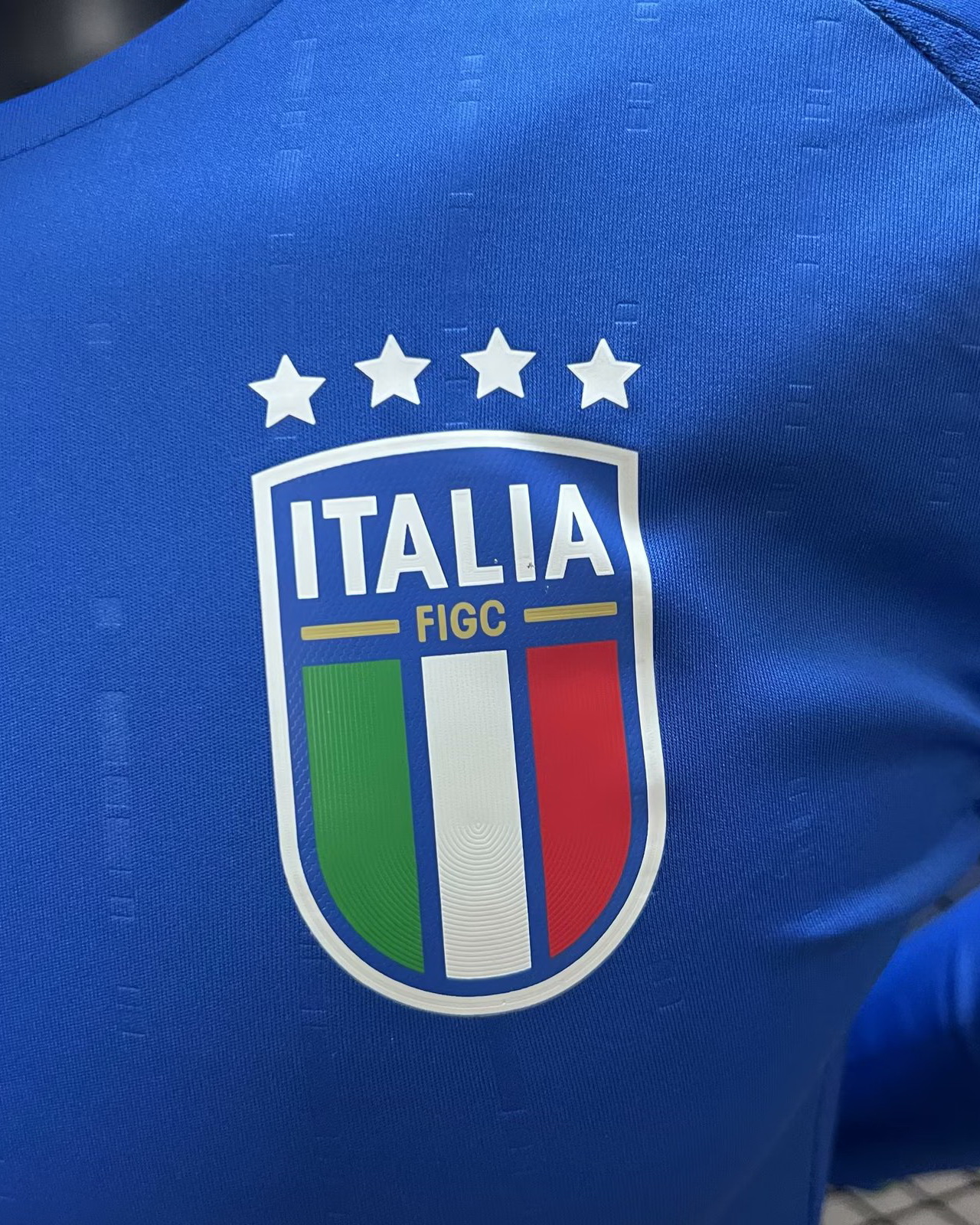 Italy 2024/25 Home Long Sleeve Jersey (Player Version)