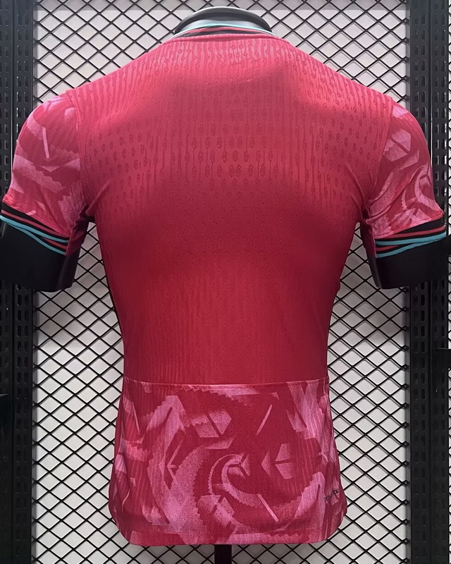 Korea 2024/25 Home Red Soccer Jersey (Player Version)
