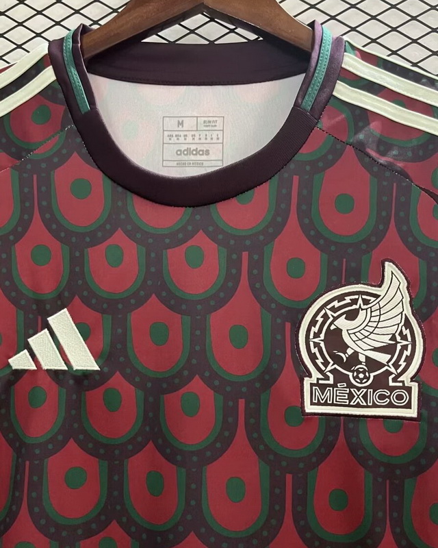 Mexico 2024/25 Home Red Soccer Jersey