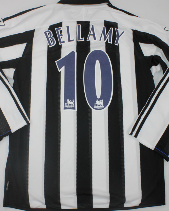 Newcastle United 2003/05 Home Long Sleeve Jersey