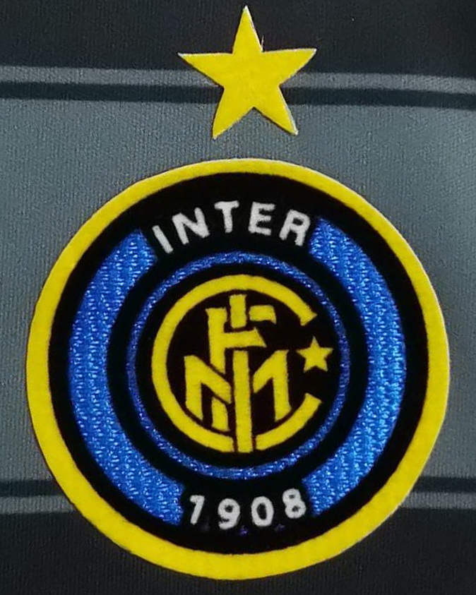 Inter milan 2004/05 Third Black/Grey Soccer Jersey