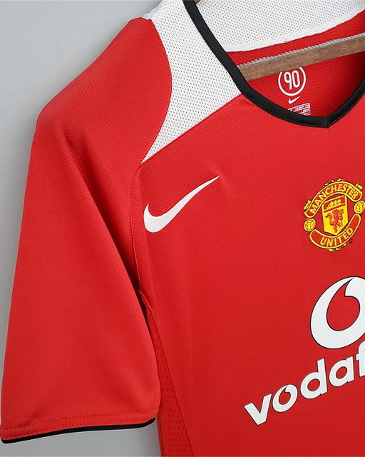 Manchester United 2004/06 Home Soccer Jersey