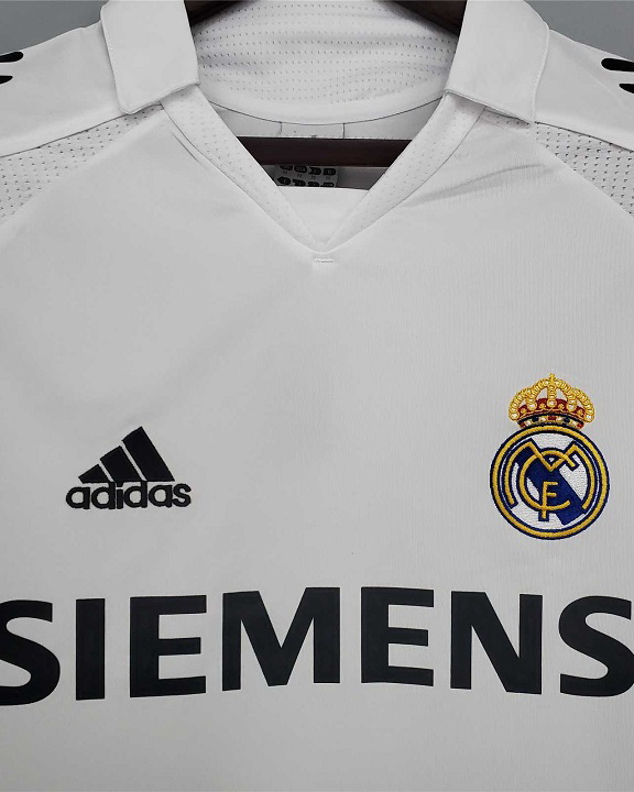 Real Madrid 2005/06 Home Long Sleeve Jersey