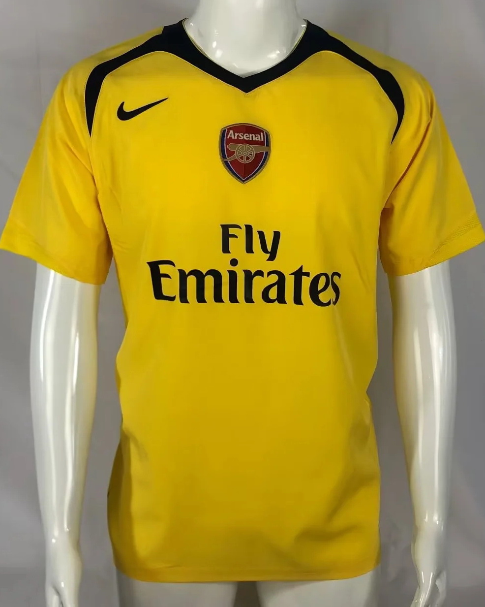 Arsenal 2006/07 Away Yellow Jersey