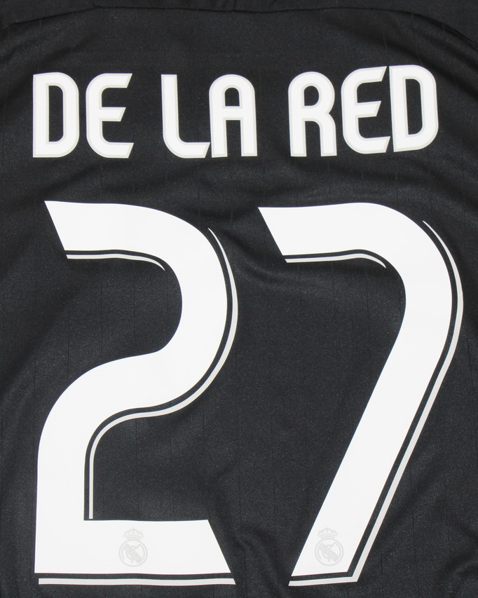 Real Madrid 2006/07 Third Black Long Sleeve Jersey