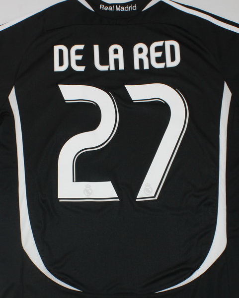 Real Madrid 2006/07 Third Black Jersey