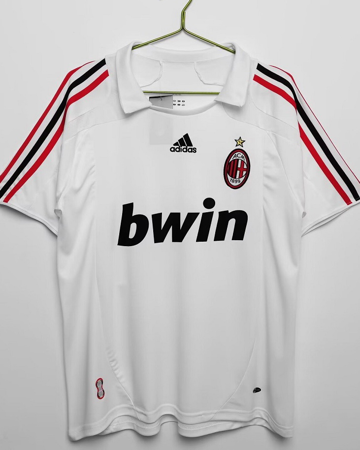AC Milan 2007/08 Away Soccer Jersey