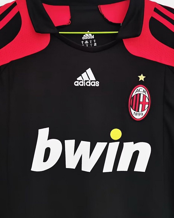 AC Milan 2007/08 Third Soccer Jersey
