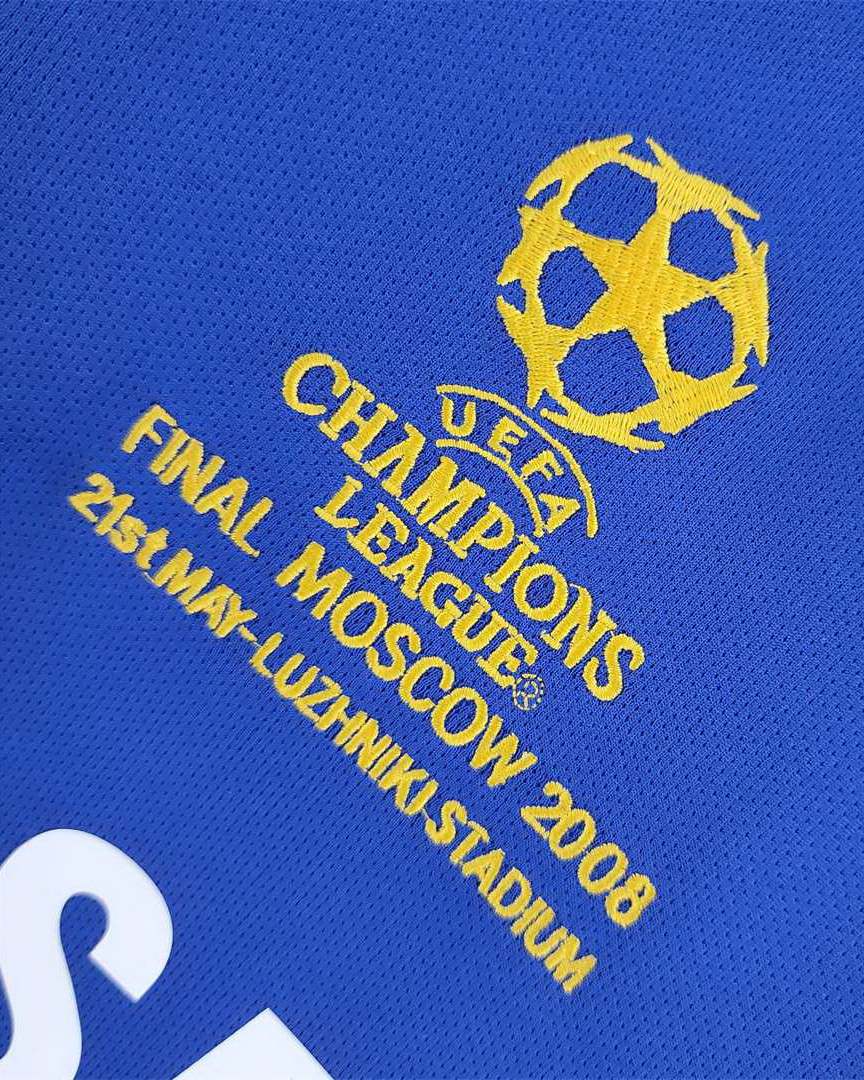 Chelsea 2007/08 Home UCL Final Soccer Jersey