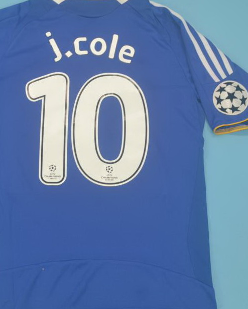 Chelsea 2007/08 Home UCL Final Soccer Jersey