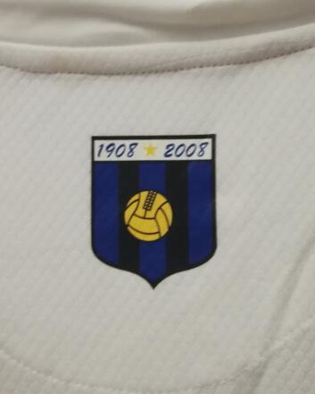 Inter milan 2007/08 Away White Soccer Jersey