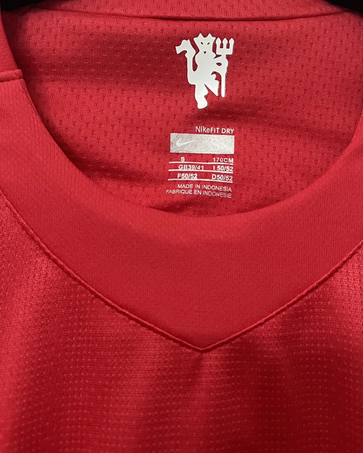Manchester United 2007/08 Home Long Sleeve Jersey