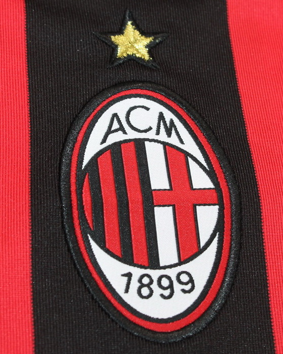 AC Milan 2008/09 Home Soccer Jersey