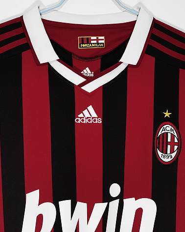 AC Milan 2009/10 Home Long Sleeve Jersey