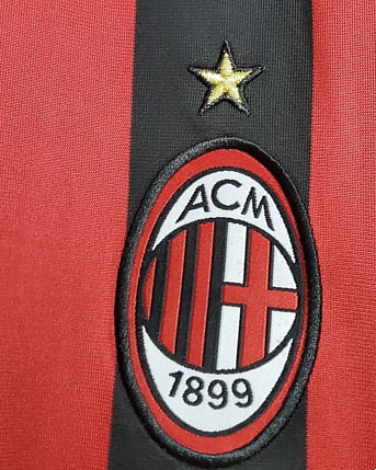 AC Milan 2009/10 Home Soccer Jersey