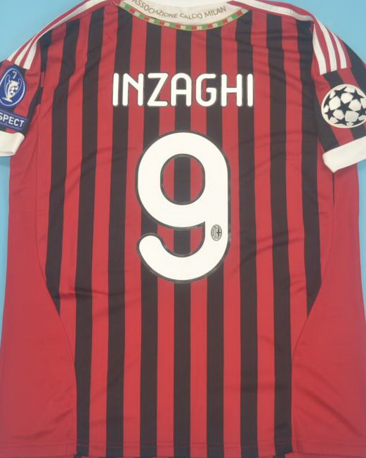 AC Milan 2011/12 Home Soccer Jersey