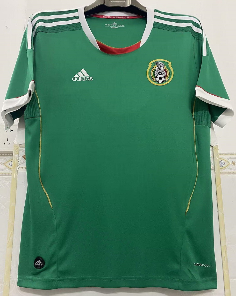 Mexico 2011/12 Home Green Soccer Jersey