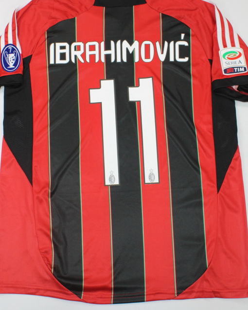 AC Milan 2012/13 Home Soccer Jersey