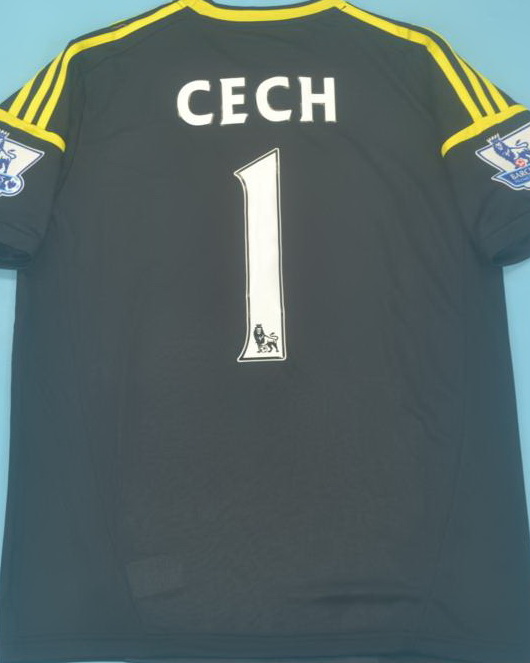 Chelsea 2012/13 Away Black Soccer Jersey