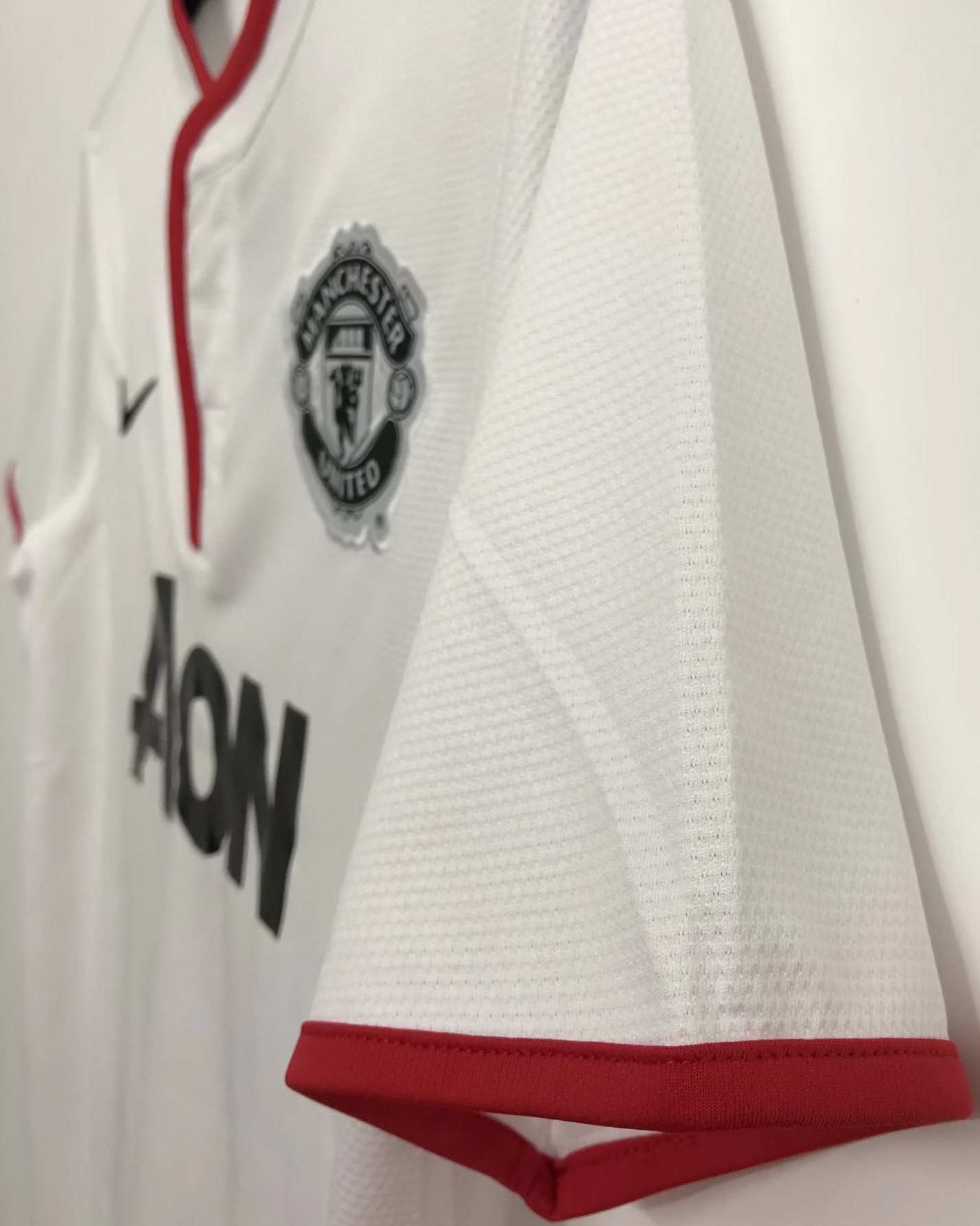 Manchester United 2013/14 Away White Jersey